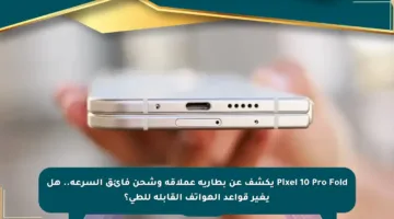 Pixel 10 Pro Fold يكشف عن بطارية عملاقة وشحن فائق السرعة.. هل يغير قواعد الهواتف القابلة للطي؟